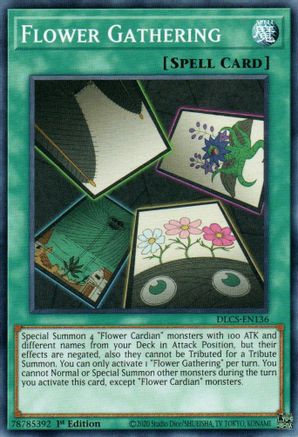 Flower Gathering [DLCS-EN136] Common - Yu-Gi-Oh! - Card Brawlers | Quebec | Canada |