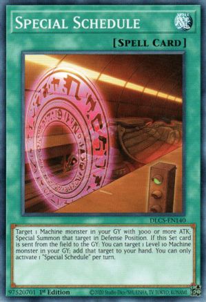 Special Schedule [DLCS-EN140] Common - Yu-Gi-Oh! - Card Brawlers | Quebec | Canada |