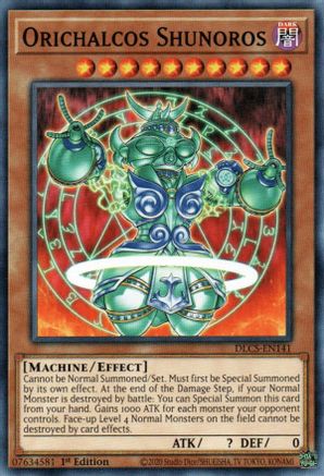 Orichalcos Shunoros [DLCS-EN141] Common - Yu-Gi-Oh! - Card Brawlers | Quebec | Canada |