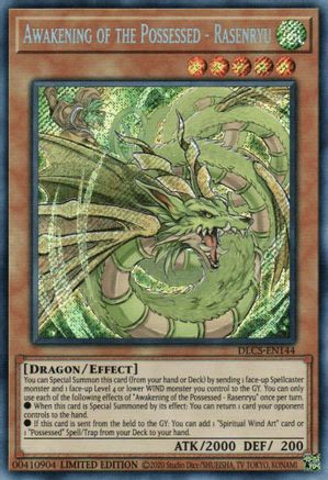 Awakening of the Possessed - Rasenryu [DLCS-EN144] Secret Rare - Yu-Gi-Oh! - Card Brawlers | Quebec | Canada |