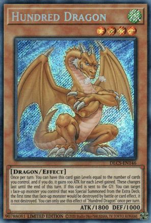Hundred Dragon [DLCS-EN146] Secret Rare - Yu-Gi-Oh! - Card Brawlers | Quebec | Canada |