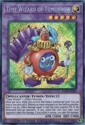 Time Wizard of Tomorrow [DLCS-EN147] Secret Rare - Yu-Gi-Oh! - Card Brawlers | Quebec | Canada |