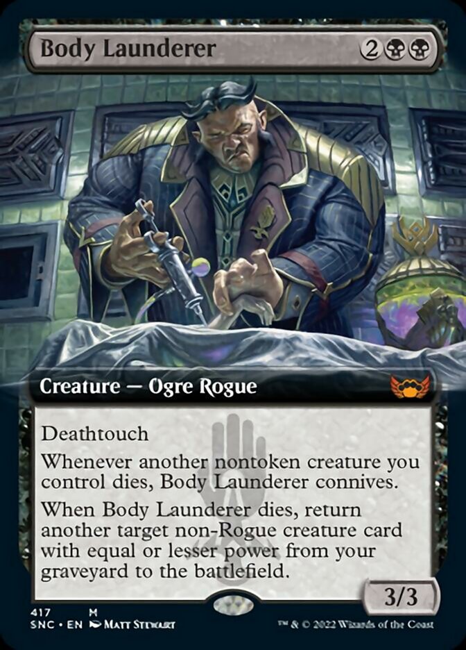 Body Launderer (Extended Art) [Streets of New Capenna] - Magic: The Gathering - Card Brawlers | Quebec | Canada |