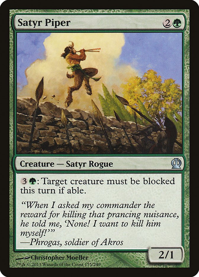 Satyr Piper [Theros] - Magic: The Gathering - Card Brawlers | Quebec | Canada |