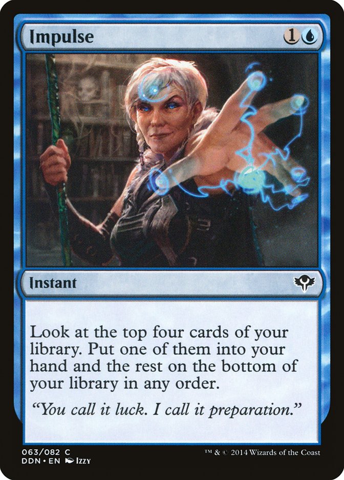 Impulse [Duel Decks: Speed vs. Cunning] - Magic: The Gathering - Card Brawlers | Quebec | Canada |