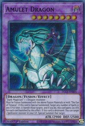Amulet Dragon (Purple) [DLCS-EN005] Ultra Rare - Yu-Gi-Oh! - Card Brawlers | Quebec | Canada |