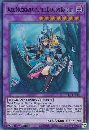 Dark Magician Girl the Dragon Knight (Blue) [DLCS-EN006] Ultra Rare - Yu-Gi-Oh! - Card Brawlers | Quebec | Canada |