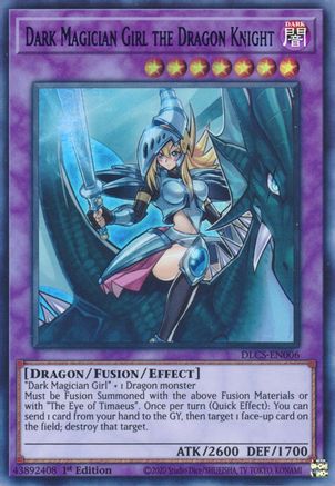 Dark Magician Girl the Dragon Knight (Green) [DLCS-EN006] Ultra Rare - Yu-Gi-Oh! - Card Brawlers | Quebec | Canada |