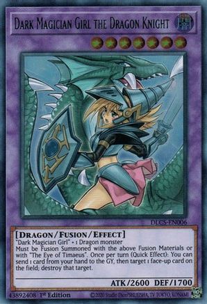 Dark Magician Girl the Dragon Knight (Alternate Art) [DLCS-EN006] Ultra Rare - Yu-Gi-Oh! - Card Brawlers | Quebec | Canada |