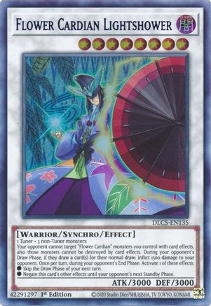Flower Cardian Lightshower (Blue) [DLCS-EN135] Ultra Rare - Yu-Gi-Oh! - Card Brawlers | Quebec | Canada |