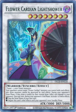 Flower Cardian Lightshower (Green) [DLCS-EN135] Ultra Rare - Yu-Gi-Oh! - Card Brawlers | Quebec | Canada |