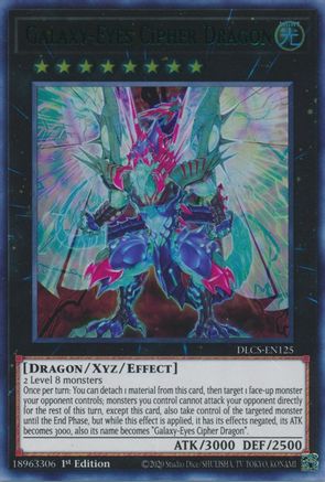 Galaxy-Eyes Cipher Dragon (Green) [DLCS-EN125] Ultra Rare - Yu-Gi-Oh! - Card Brawlers | Quebec | Canada |