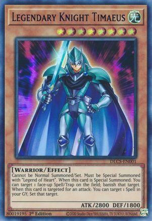 Legendary Knight Timaeus (Blue) [DLCS-EN001] Ultra Rare - Yu-Gi-Oh! - Card Brawlers | Quebec | Canada |
