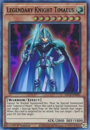 Legendary Knight Timaeus (Green) [DLCS-EN001] Ultra Rare - Yu-Gi-Oh! - Card Brawlers | Quebec | Canada |