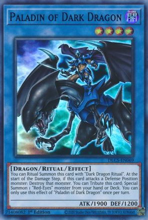 Paladin of Dark Dragon (Purple) [DLCS-EN069] Ultra Rare - Yu-Gi-Oh! - Card Brawlers | Quebec | Canada |