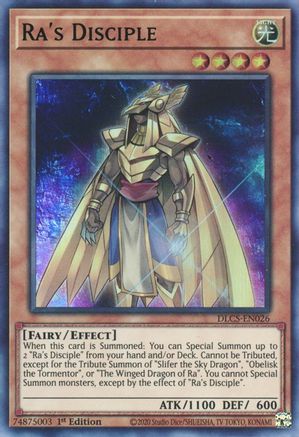 Ra's Disciple (Green) [DLCS-EN026] Ultra Rare - Yu-Gi-Oh! - Card Brawlers | Quebec | Canada |