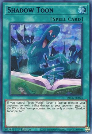 Shadow Toon (Blue) [DLCS-EN076] Ultra Rare - Yu-Gi-Oh! - Card Brawlers | Quebec | Canada |
