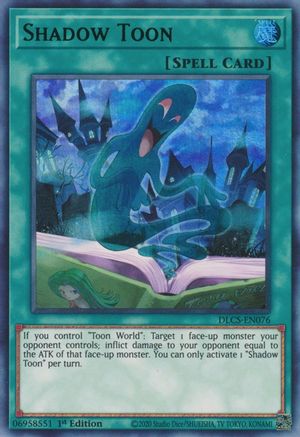 Shadow Toon (Green) [DLCS-EN076] Ultra Rare - Yu-Gi-Oh! - Card Brawlers | Quebec | Canada |