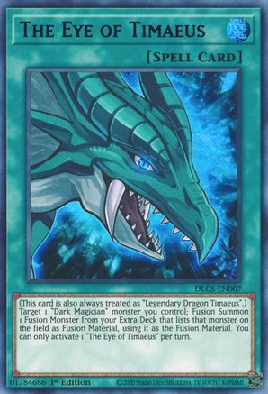 The Eye of Timaeus (Purple) [DLCS-EN007] Ultra Rare - Yu-Gi-Oh! - Card Brawlers | Quebec | Canada |