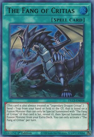 The Fang of Critias (Green) [DLCS-EN058] Ultra Rare - Yu-Gi-Oh! - Card Brawlers | Quebec | Canada |