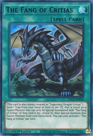 The Fang of Critias (Purple) [DLCS-EN058] Ultra Rare - Yu-Gi-Oh! - Card Brawlers | Quebec | Canada |