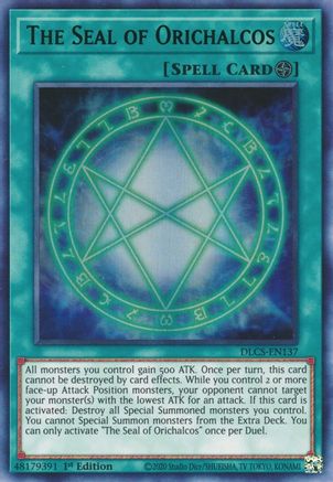 The Seal of Orichalcos (Green) [DLCS-EN137] Ultra Rare - Yu-Gi-Oh! - Card Brawlers | Quebec | Canada |