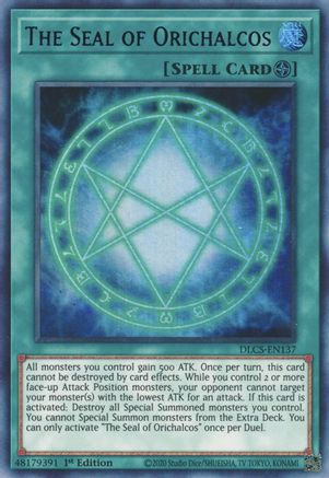 The Seal of Orichalcos (Purple) [DLCS-EN137] Ultra Rare - Yu-Gi-Oh! - Card Brawlers | Quebec | Canada |