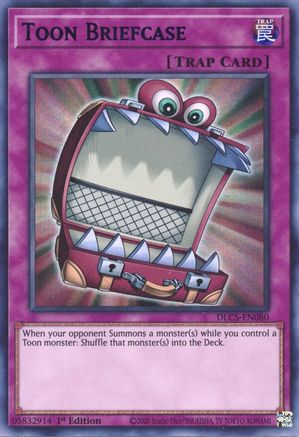 Toon Briefcase (Blue) [DLCS-EN080] Ultra Rare - Yu-Gi-Oh! - Card Brawlers | Quebec | Canada |
