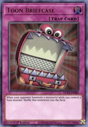 Toon Briefcase (Purple) [DLCS-EN080] Ultra Rare - Yu-Gi-Oh! - Card Brawlers | Quebec | Canada |