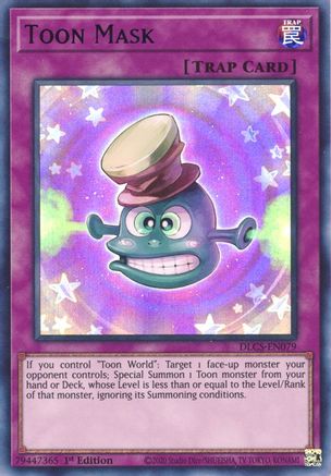 Toon Mask (Purple) [DLCS-EN079] Ultra Rare - Yu-Gi-Oh! - Card Brawlers | Quebec | Canada |