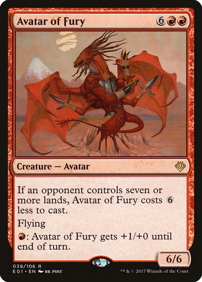 Avatar of Fury [Archenemy: Nicol Bolas] - Magic: The Gathering - Card Brawlers | Quebec | Canada |