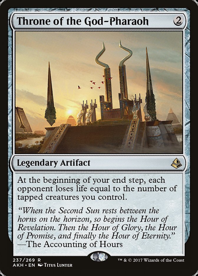 Throne of the God-Pharaoh [Amonkhet] - Magic: The Gathering - Card Brawlers | Quebec | Canada |