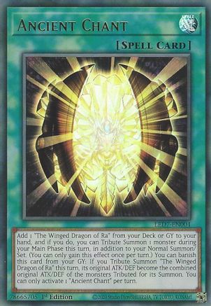 Ancient Chant [LED7-EN004] Ultra Rare - Yu-Gi-Oh! - Card Brawlers | Quebec | Canada |