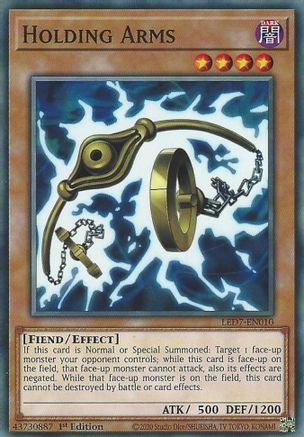Holding Arms [LED7-EN010] Common - Yu-Gi-Oh! - Card Brawlers | Quebec | Canada |