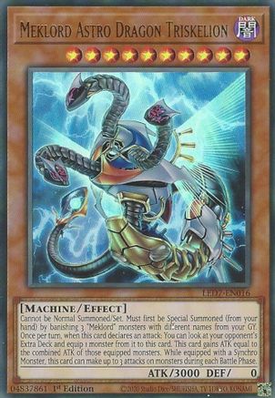 Meklord Astro Dragon Triskelion [LED7-EN016] Ultra Rare - Yu-Gi-Oh! - Card Brawlers | Quebec | Canada |