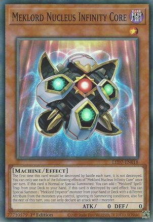 Meklord Nucleus Infinity Core [LED7-EN018] Super Rare - Yu-Gi-Oh! - Card Brawlers | Quebec | Canada |