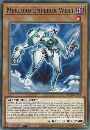 Meklord Emperor Wisel [LED7-EN023] Common - Yu-Gi-Oh! - Card Brawlers | Quebec | Canada |