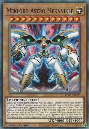 Meklord Astro Mekanikle [LED7-EN026] Common - Yu-Gi-Oh! - Card Brawlers | Quebec | Canada |