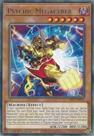Psychic Megacyber [LED7-EN033] Rare - Yu-Gi-Oh! - Card Brawlers | Quebec | Canada |