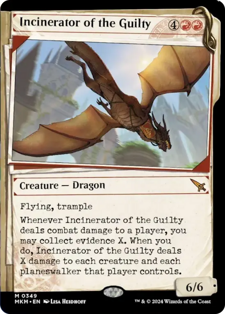 Incinerator of the Guilty (Showcase) [Murders at Karlov Manor] - Magic: The Gathering - Card Brawlers | Quebec | Canada |