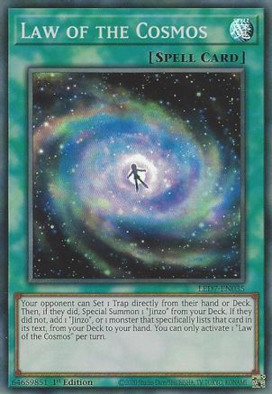 Law of the Cosmos [LED7-EN035] Super Rare - Yu-Gi-Oh! - Card Brawlers | Quebec | Canada |