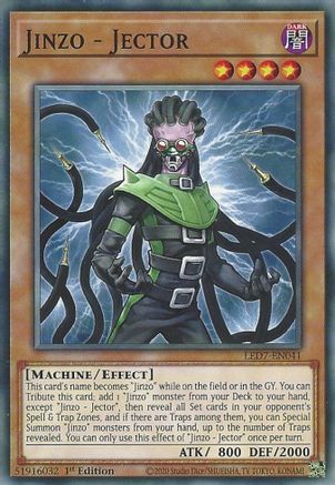 Jinzo - Jector [LED7-EN041] Common - Yu-Gi-Oh! - Card Brawlers | Quebec | Canada |