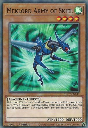 Meklord Army of Skiel [LED7-EN047] Common - Yu-Gi-Oh! - Card Brawlers | Quebec | Canada |