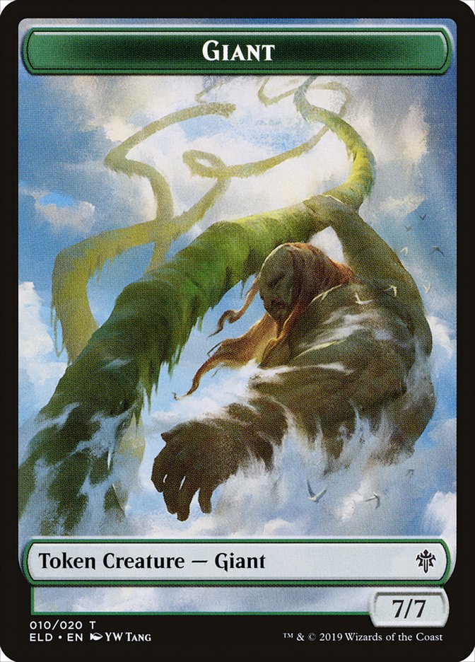 Giant Token [Throne of Eldraine Tokens] - Magic: The Gathering - Card Brawlers | Quebec | Canada |