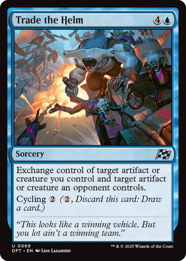 Trade the Helm [Aetherdrift] - Magic: The Gathering - Card Brawlers | Quebec | Canada |