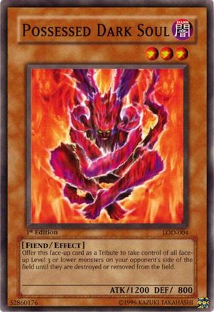 Possessed Dark Soul [LOD-004] Common - Yu-Gi-Oh! - Card Brawlers | Quebec | Canada |