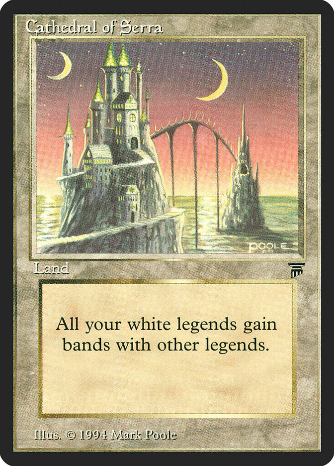 Cathedral of Serra [Legends] - Magic: The Gathering - Card Brawlers | Quebec | Canada |
