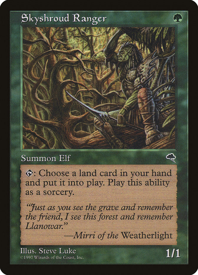 Skyshroud Ranger [Tempest] - Magic: The Gathering - Card Brawlers | Quebec | Canada |