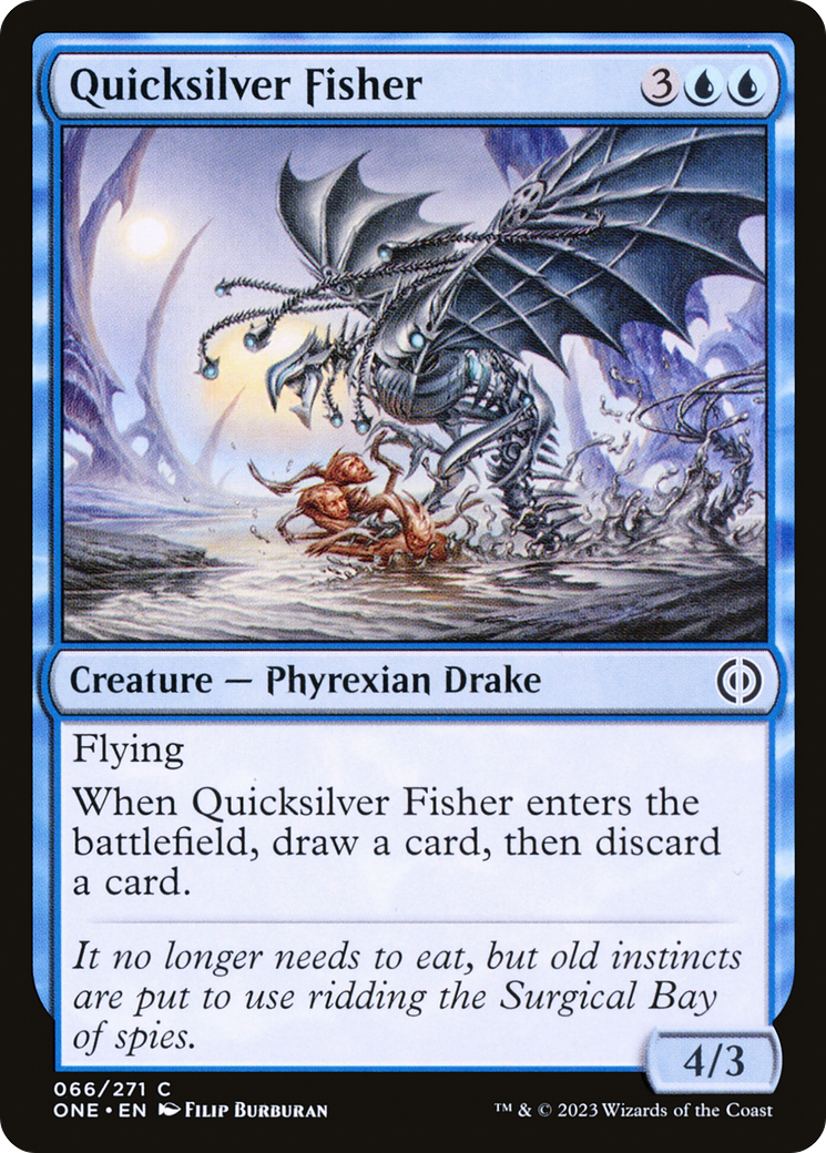 Quicksilver Fisher [Phyrexia: All Will Be One] - Magic: The Gathering - Card Brawlers | Quebec | Canada |