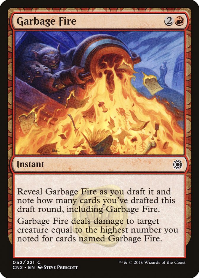 Garbage Fire [Conspiracy: Take the Crown] - Magic: The Gathering - Card Brawlers | Quebec | Canada |